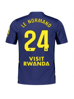Atletico Madrid Robin Le Normand #24 Replika Borta Kläder 2025-26 Kortärmad